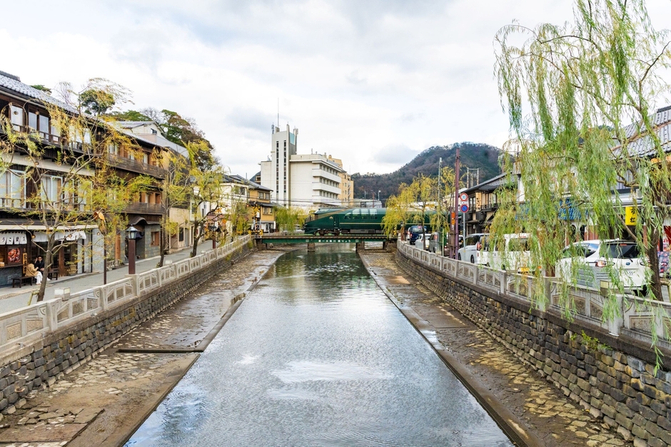 城崎の街並み