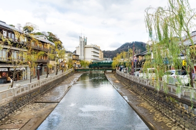 城崎の街並み