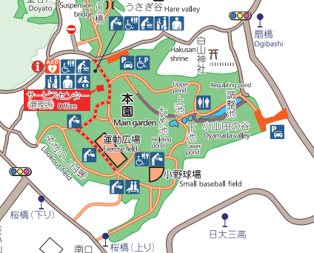 池周辺図