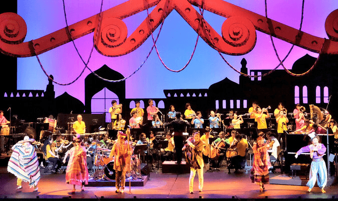 過去の物語付きクラシックコンサート「アラジン」シリーズより 撮影:三枝近志