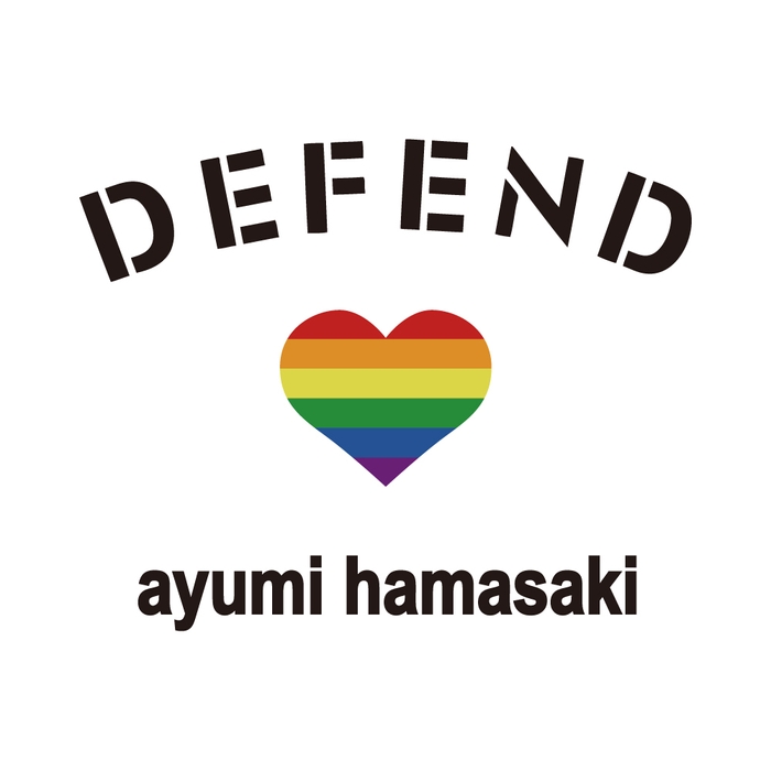 【DEFEND PARIS×ayumi hamasaki】ロゴ