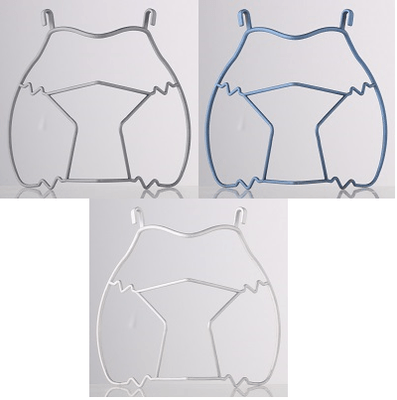 左上:black 右上:blue 下:silver