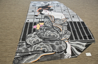 袖絵 ※大沢ねぷた愛好会 (約)縦294センチ×横213センチ