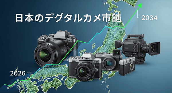 日本のデジタルカメラ市場