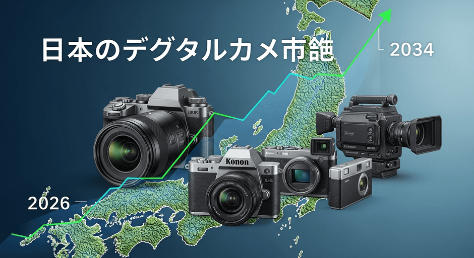 日本のデジタルカメラ市場