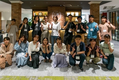 第1回イベント参加者&インターン生の集合写真