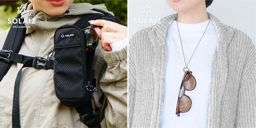 自由自在に姿を変えるNiceなメガネ サコッシュ、 アクセサリー感覚で着用できるグラスホルダーを6月3日発売！