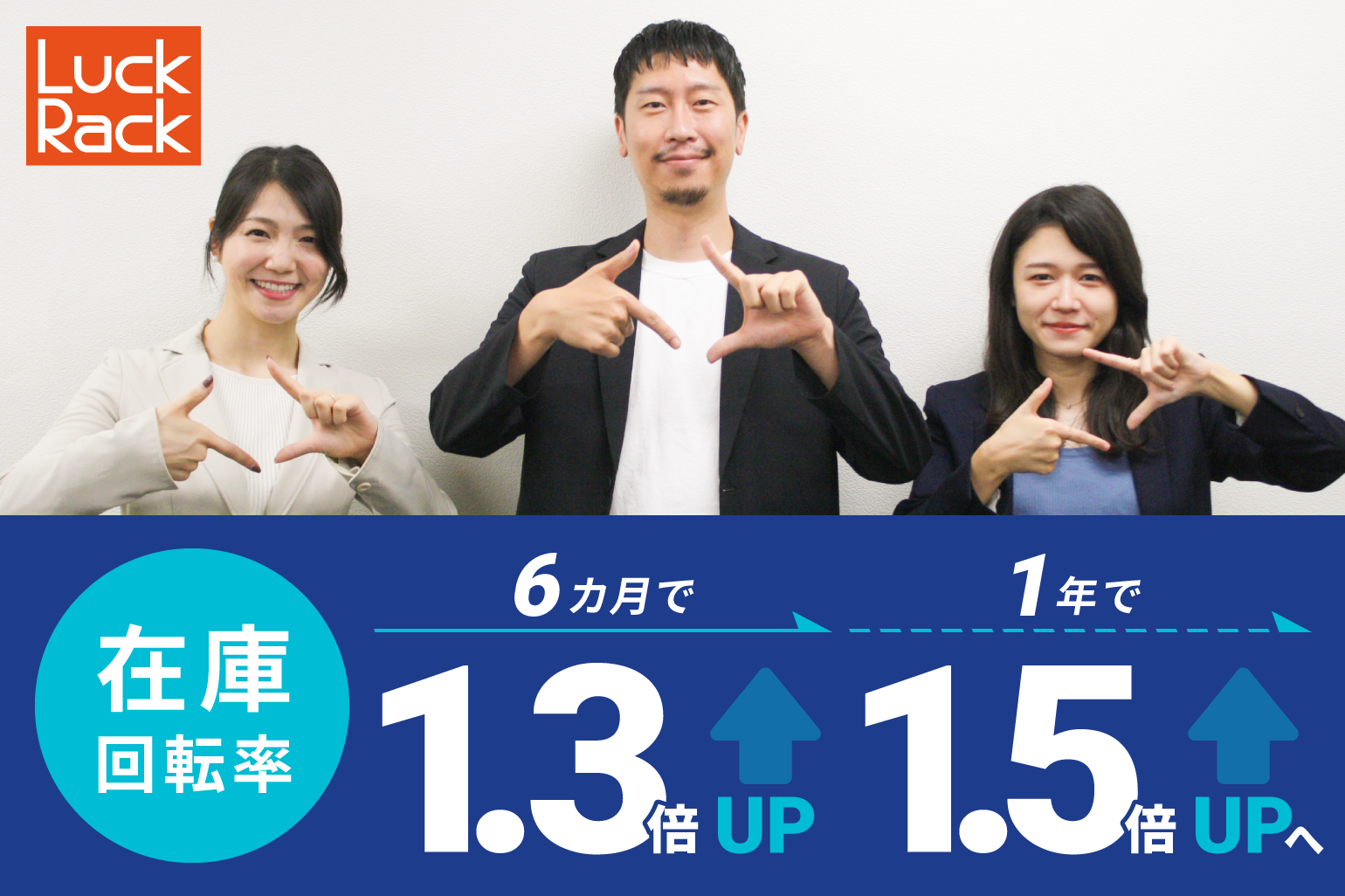 FULL KAITENを導入した「Luck Rack」のゲオクリアが在庫回転率1.5倍超へ