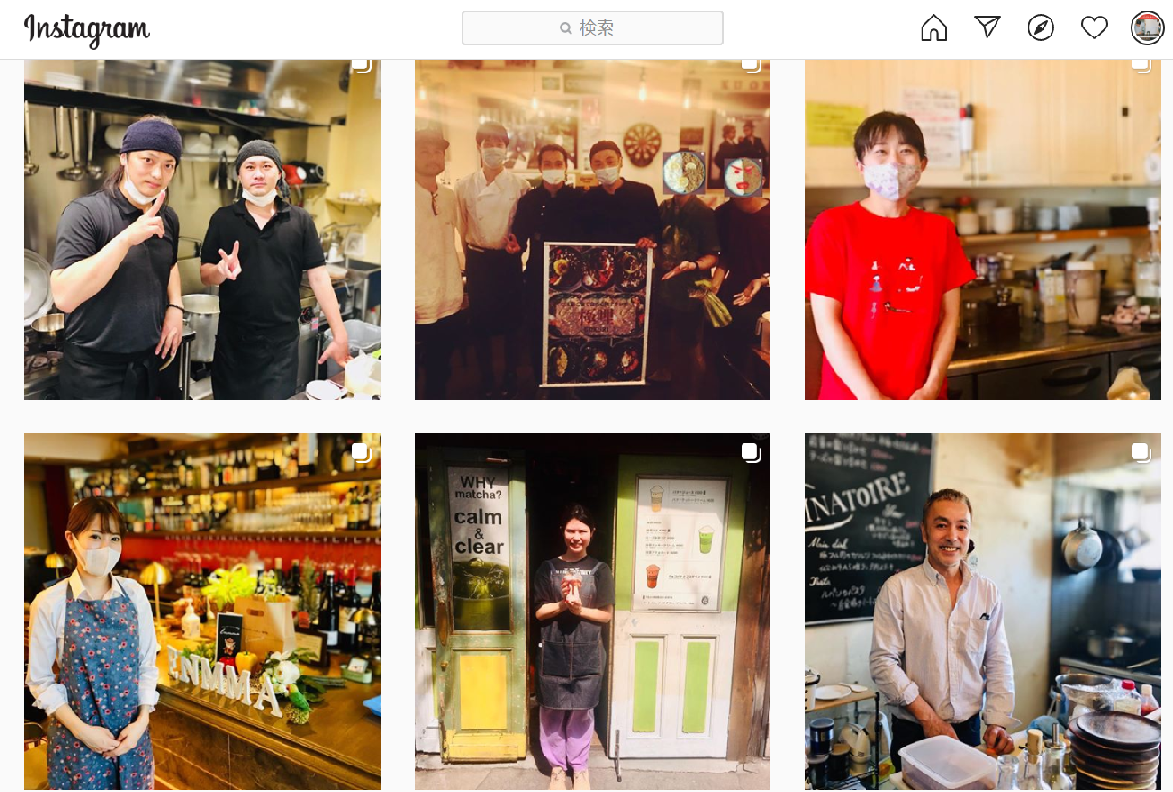 シェアレストラン累計登録店舗500店舗を記念して、公式Instagramを開設致しました！
