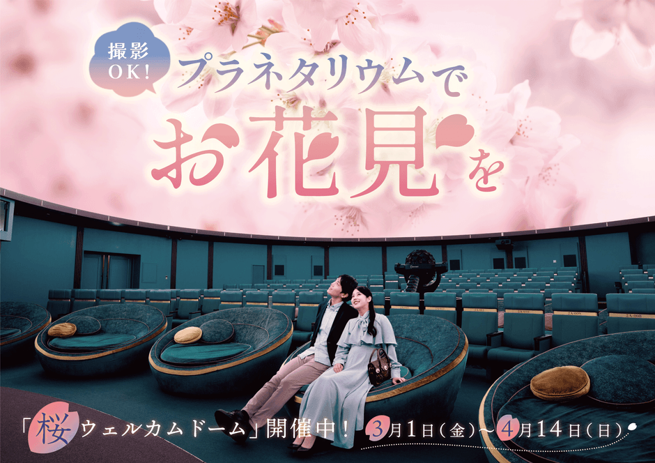 プラネタリアTOKYO 桜タイトル