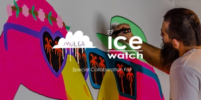 MULGA THE ARTIST×ICE-WATCH　 スペシャルコラボフェア＆来日イベント開催