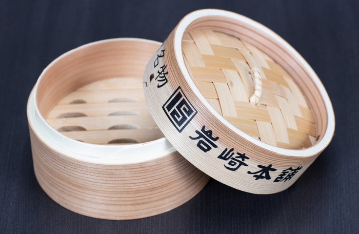 岩崎本舗ロゴ入り ミニせいろ