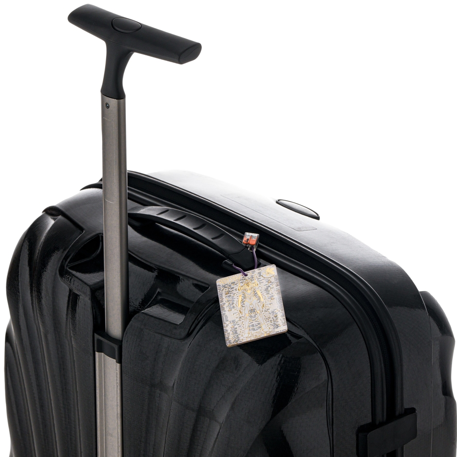 FLASH EVA01 基板アート バッグタグ　白　使用例