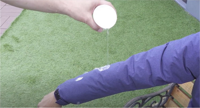 強力なはっ水性!