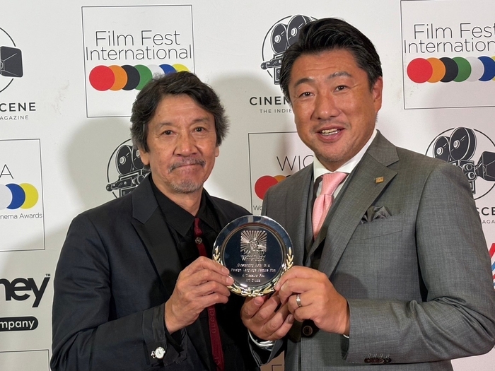 俳優・奥田 瑛二さん/株式会社クレバリーホーム 代表取締役・松田 芳輝さん