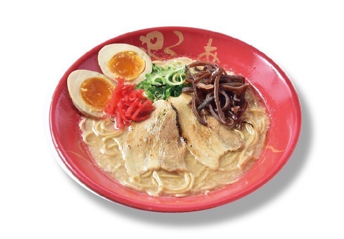 六白ラーメン(煮玉子入り)