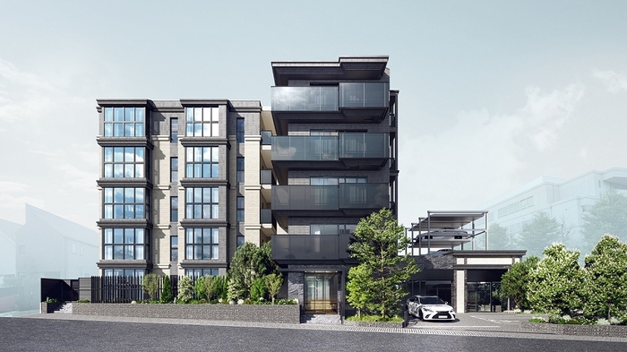 ヴェレーナグラン二子玉川　外観完成予想CG