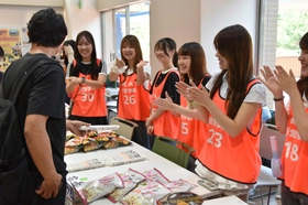 【名城大学】経営学部ゼミが被災地復興支援　岩手・富山の特産品をチャリティー販売