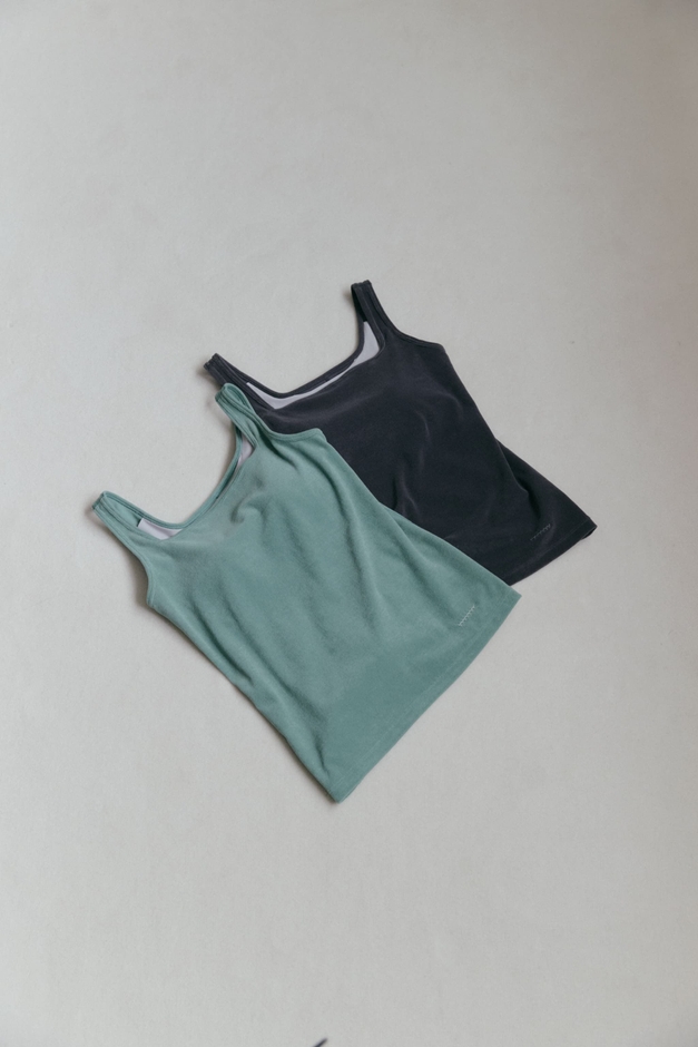 Cup In Pile Tank Top1