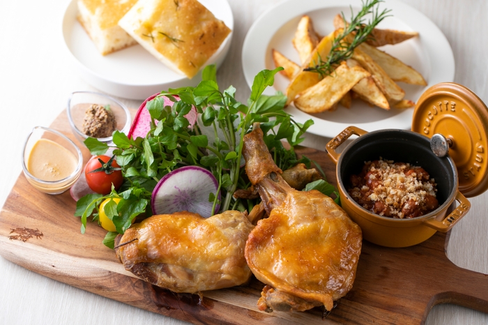 「チキンディナーセット」2人前 3,780円(税込)