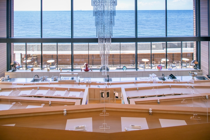 「青海波 -SEIKAIHA-」 青の舎内観