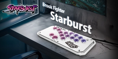 Brook Fighter Starburst　 全ボタン対応アーケードコントローラー、ついに登場！