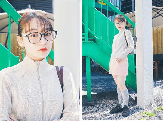 着用:ZC231005_29E1 ¥8,800(税込み・セットレンズ代込)