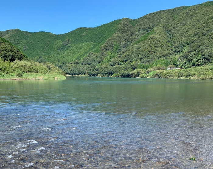 夏の四万十川