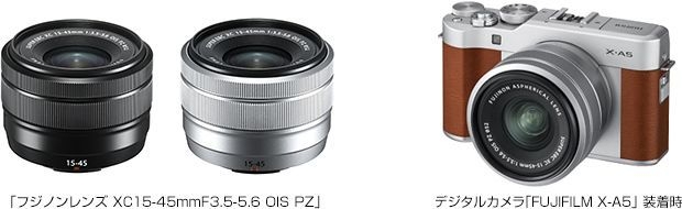 「フジノンレンズ XC15-45mmF3.5-5.6 OIS PZ」新発売