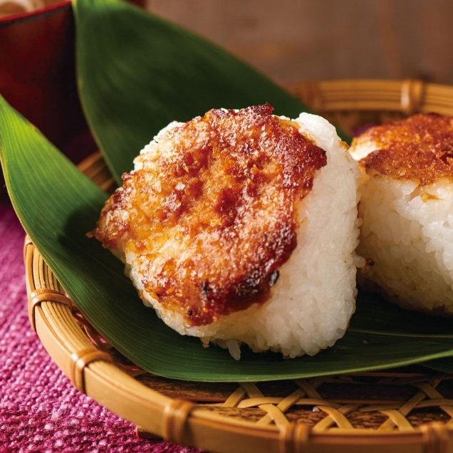 「だし味噌焼きおにぎり」