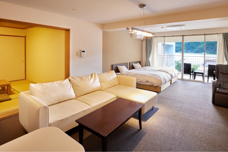 全室50㎡以上の客室