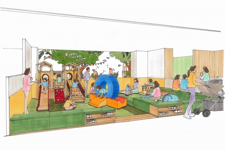 「バーズプレイルーム」(イメージ)