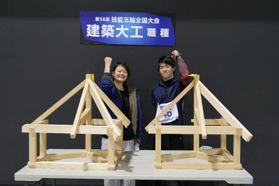技能五輪全国大会　建築大工職種競技2