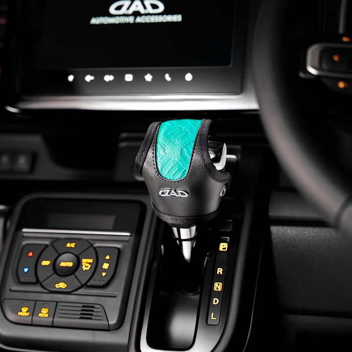 レザーシフトノブカバー SSモデル モノグラムレザーオーシャンブルー【HA746-01-01】