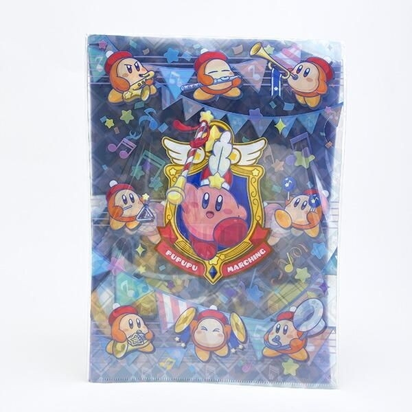カービィの文具からポップなクリアファイル