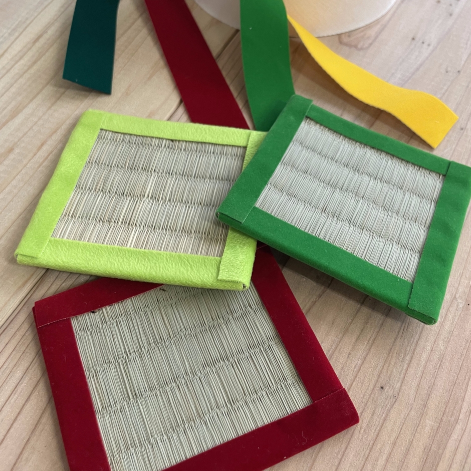 いぐさに触れるワークショップ。夏休みの自由研究にいかが?