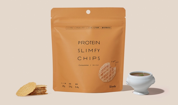 Protein Slimfy Chips(R) コンソメ