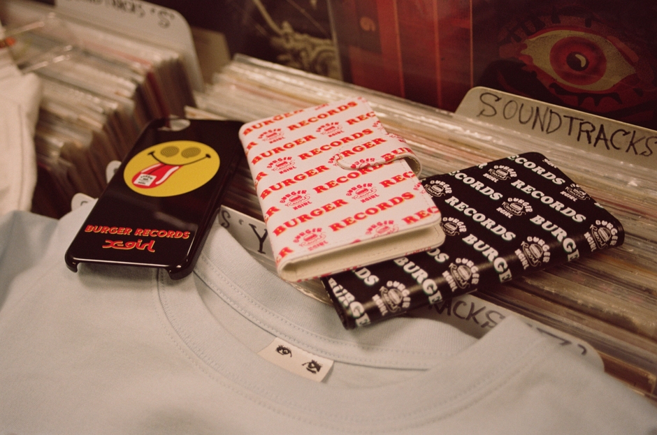 X-girl×BURGER RECORDS 07