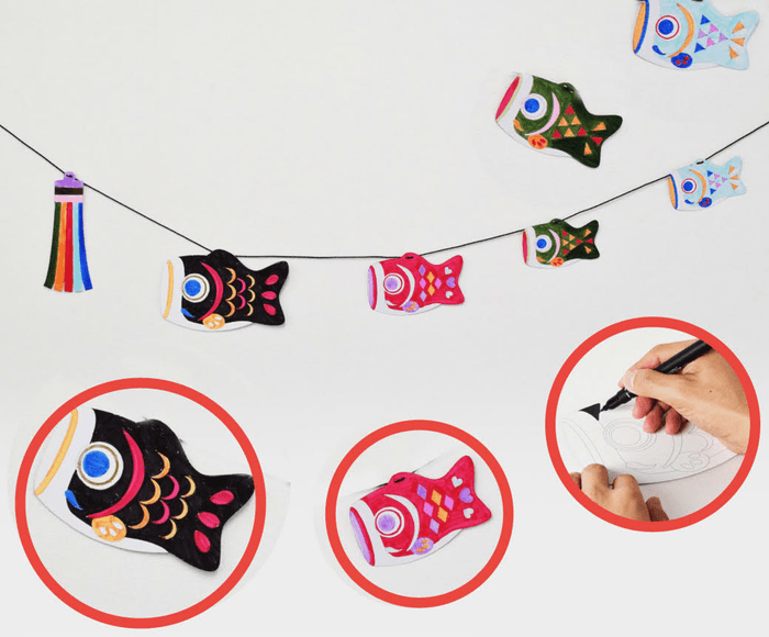 こんぺいとうアート ~鯉のぼりVer.~