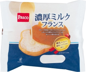 【Pasco プレスリリース】大好評の菓子パン「濃厚ミルクフランス」2014年5月1日リニューアル発売