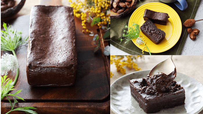 濃厚な味わいの“生ガトーショコラ”