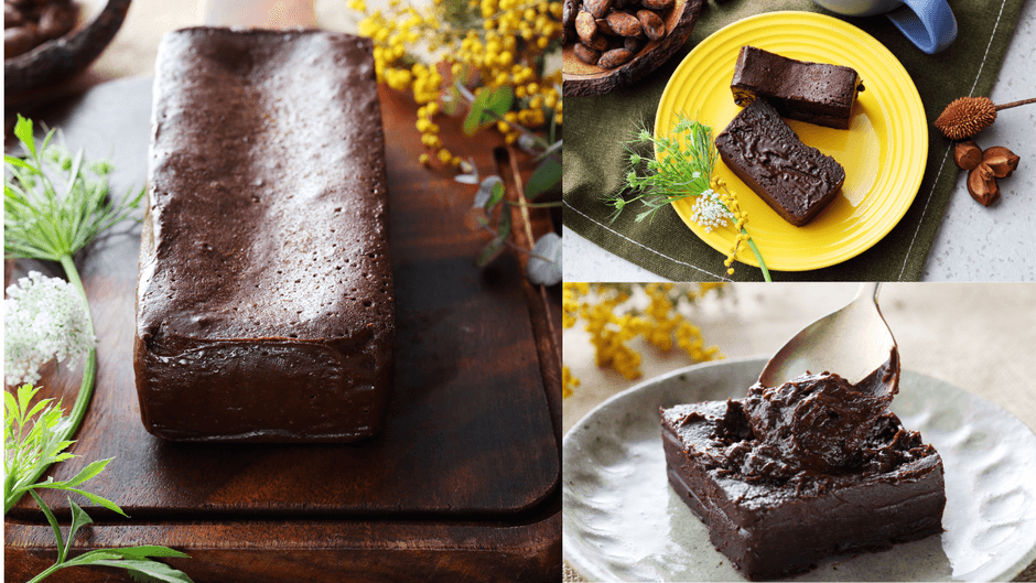 濃厚な味わいの“生ガトーショコラ”