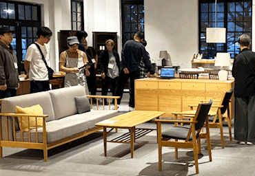 台北での展示会の様子