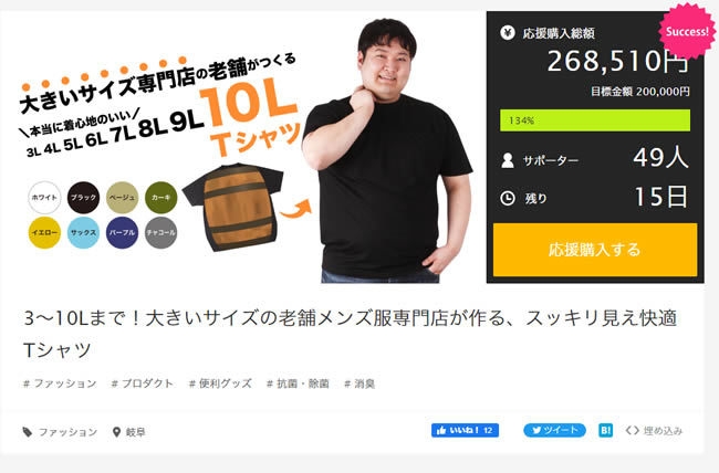 10Lサイズまで選べるメンズTシャツ(1)