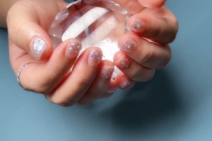 ネイルケア&カラー