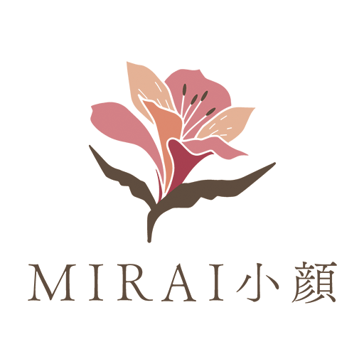 「MIRAI小顔」ロゴ