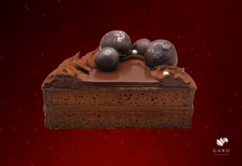 GAKUクリスマスザッハトルテ断面