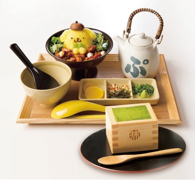 どえりゃあ絶品!名古屋ご当地!ポムポムプリンのひつまぶし+宇治抹茶のティラミス