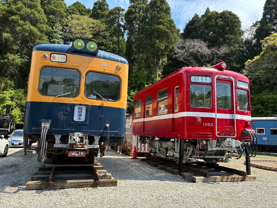 ポッポの丘の展示車両(小田急線・京急線)
