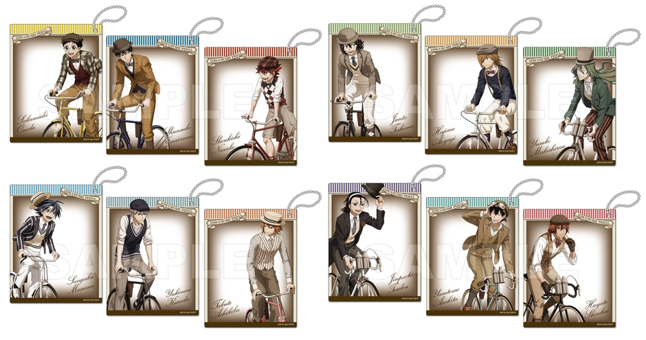 『弱虫ペダル GLORY LINE』ブラインドフォトキーホルダー レトロモダン・ラン Ver.